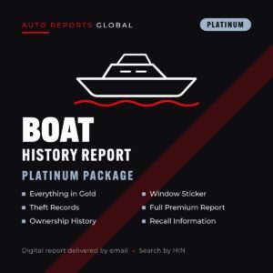 Boat history report, Platinum package