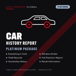 Car history report, Platinum package