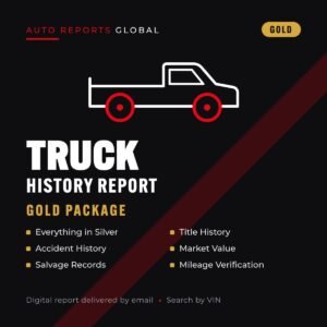 Truck history report, Gold package