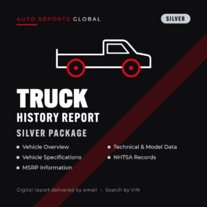 Truck history report, Silver package